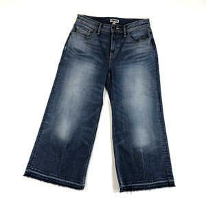 Nordstrom Chelsea28 Cropped Wide Leg Jeans / 8